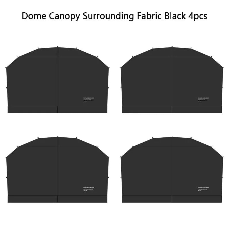Outdoor Dome Tent With Waterproof Canopy And Optional Camping Accessories 9