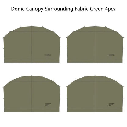 Outdoor Dome Tent With Waterproof Canopy And Optional Camping Accessories 10