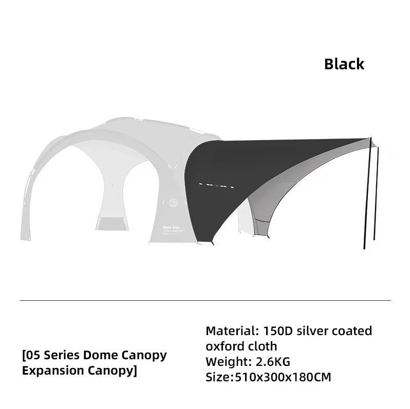 Outdoor Dome Tent With Waterproof Canopy And Optional Camping Accessories 13
