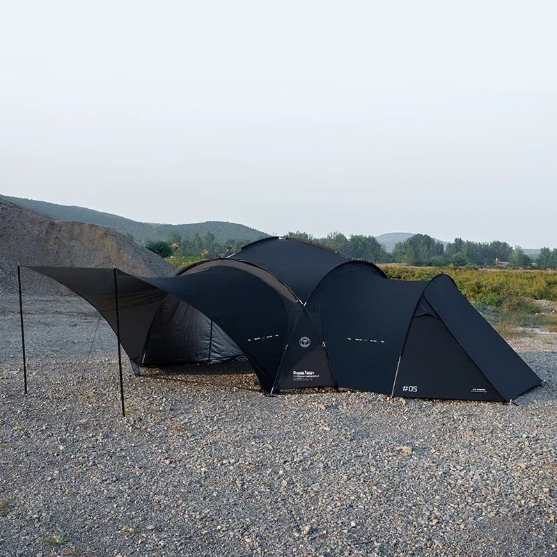 Outdoor Dome Tent With Waterproof Canopy And Optional Camping Accessories 1