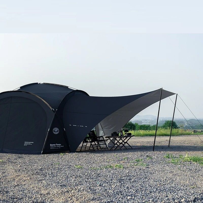Outdoor Dome Tent With Waterproof Canopy And Optional Camping Accessories 2