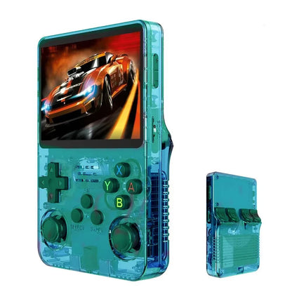 R36S Retro Handheld Game Console  35 IPS Screen Linux System Builtin Battery And Preinstalled Class 9