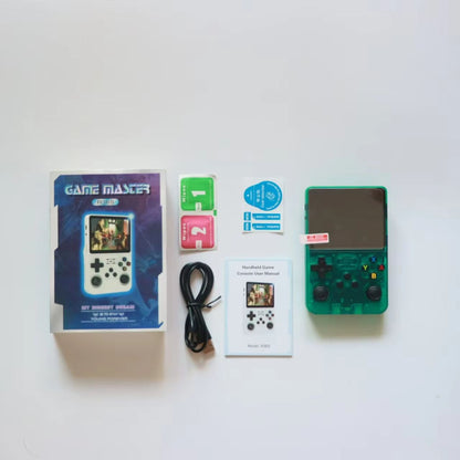 R36S Retro Handheld Game Console  35 IPS Screen Linux System Builtin Battery And Preinstalled Class 5