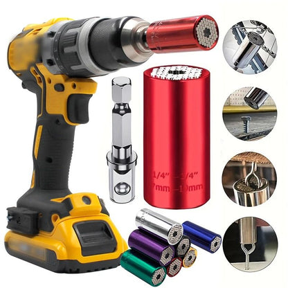 Universal Socket Wrench Power Drill Adapter Hand Tool 719mm 1