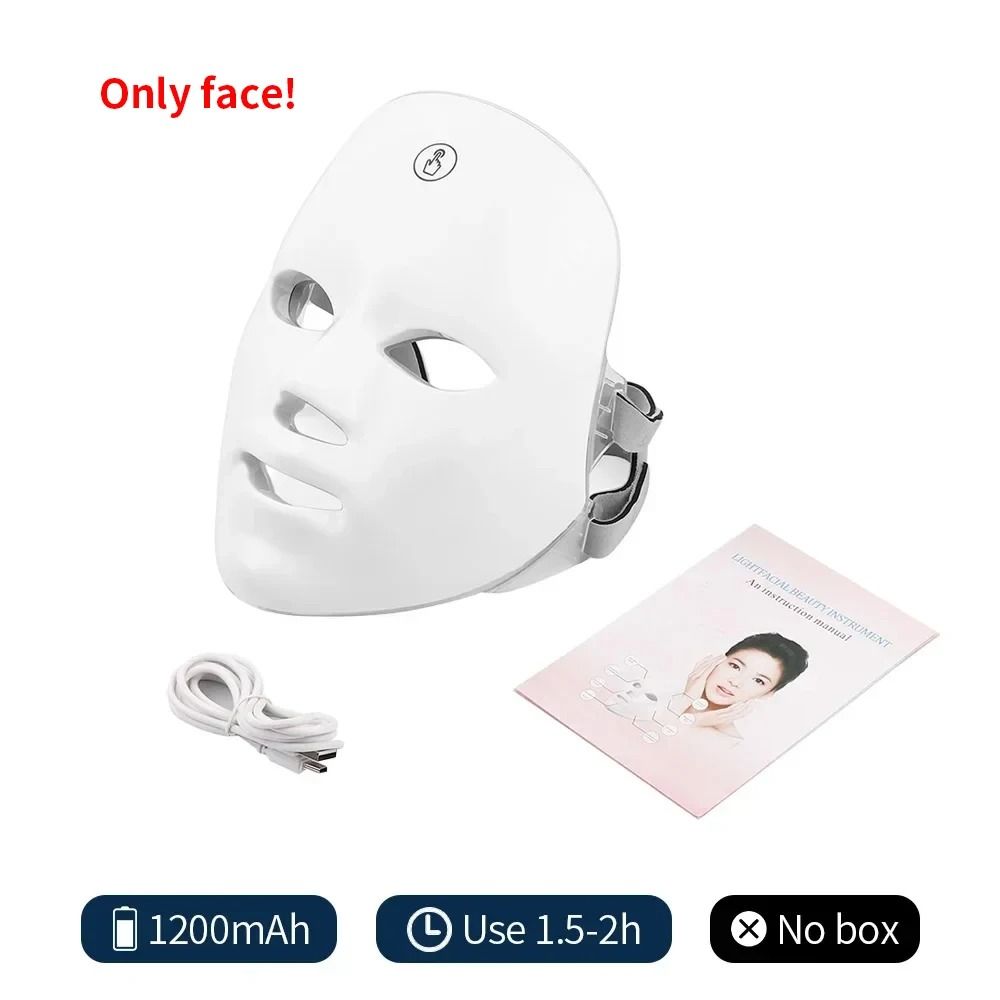 Wireless LED Face And Neck Mask Skin Tightening Rejuvenation Device 10