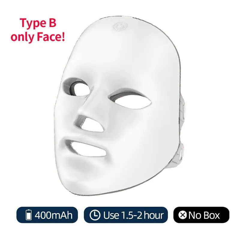 Wireless LED Face And Neck Mask Skin Tightening Rejuvenation Device 7