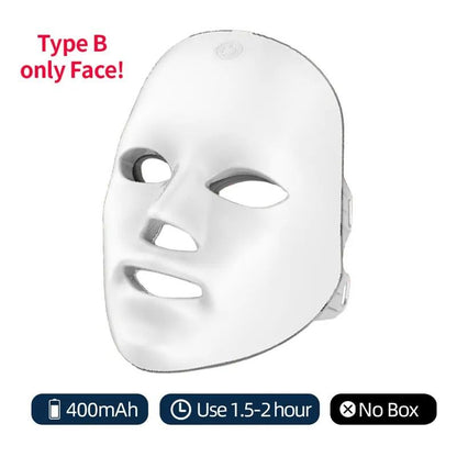 Wireless LED Face And Neck Mask Skin Tightening Rejuvenation Device 7