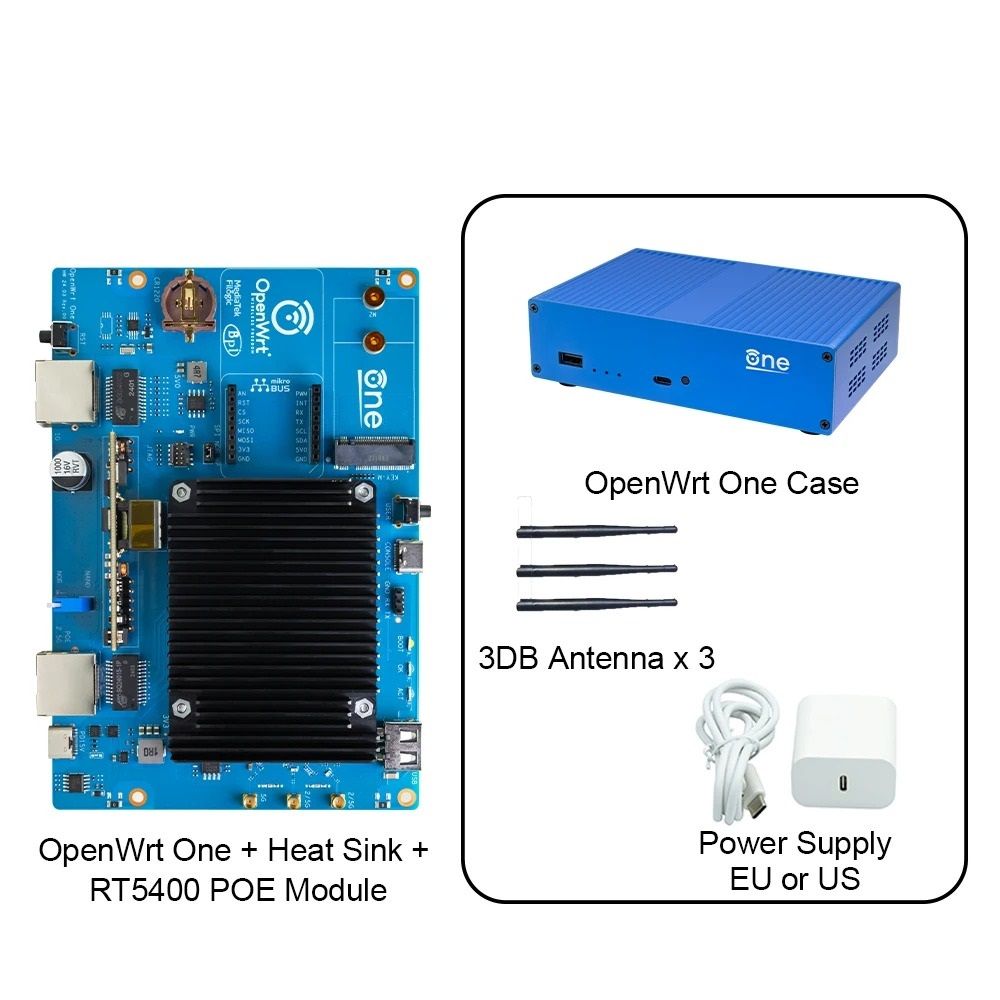 High Speed Open Source Smart Router with Dual Ethernet Ports
