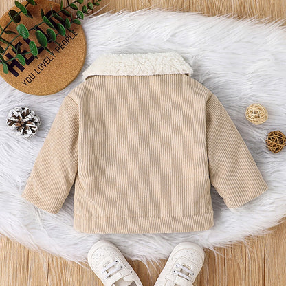 Warm Jacket Outwear For Newborn Baby Boy Casual Fashion Winter Cotton Coat With Long Sleeve Toddler 1