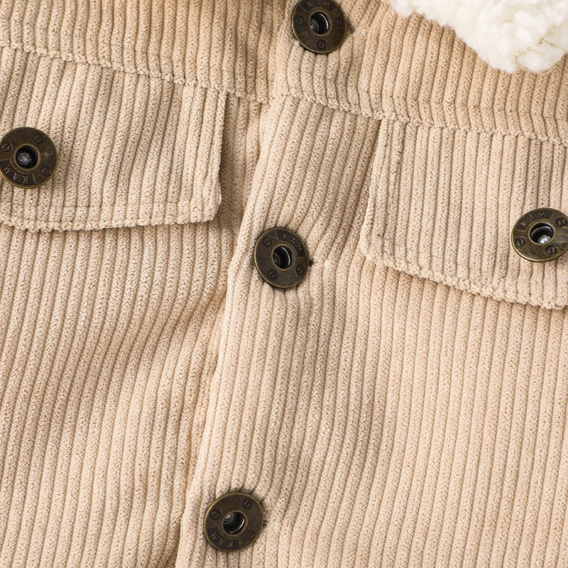 Warm Jacket Outwear For Newborn Baby Boy Casual Fashion Winter Cotton Coat With Long Sleeve Toddler 4