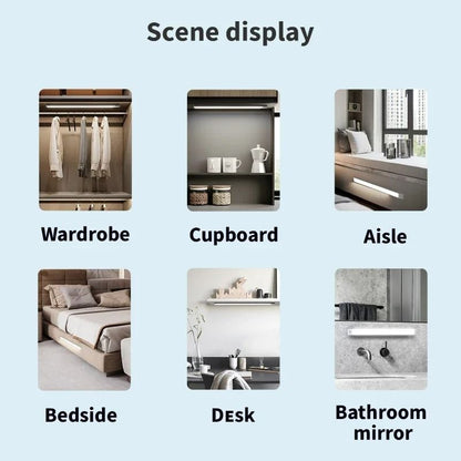 Ultra Thin LED Motion Sensor Cabinet Light Wireless Rechargeable Design 3