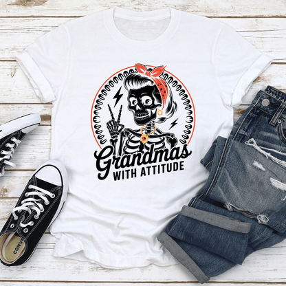 Grandmas With A Attitude Tee 0