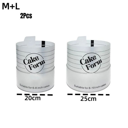 Adjustable Round Cake Ring Set For Baking And Mousse Cakes 10