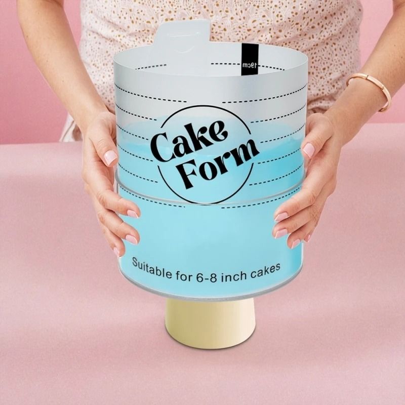 Adjustable Round Cake Ring Set For Baking And Mousse Cakes 3