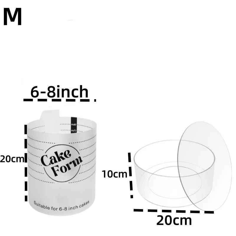 Adjustable Round Cake Ring Set For Baking And Mousse Cakes 7