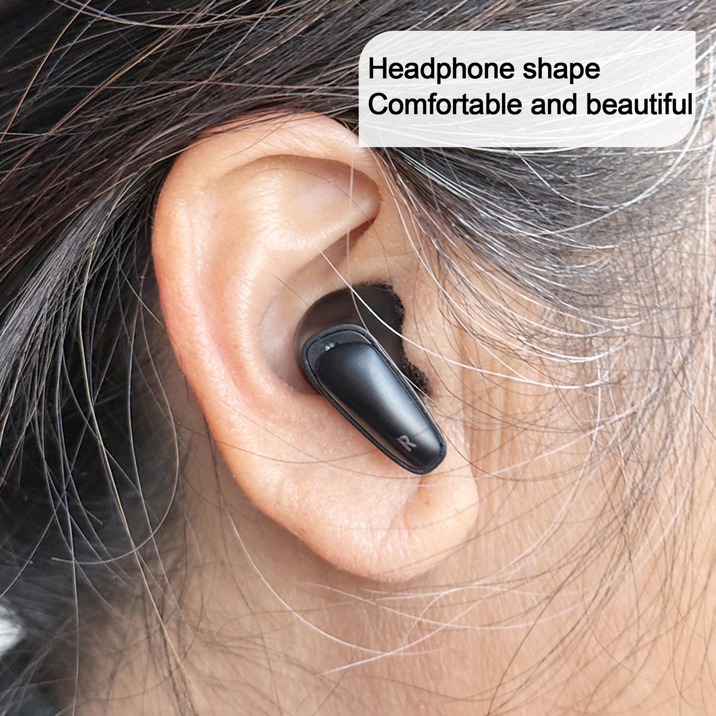 Rechargeable Digital Hearing Aids with Charging Case for Seniors, Comfortable Hearing Amplifiers for Mild to Moderate