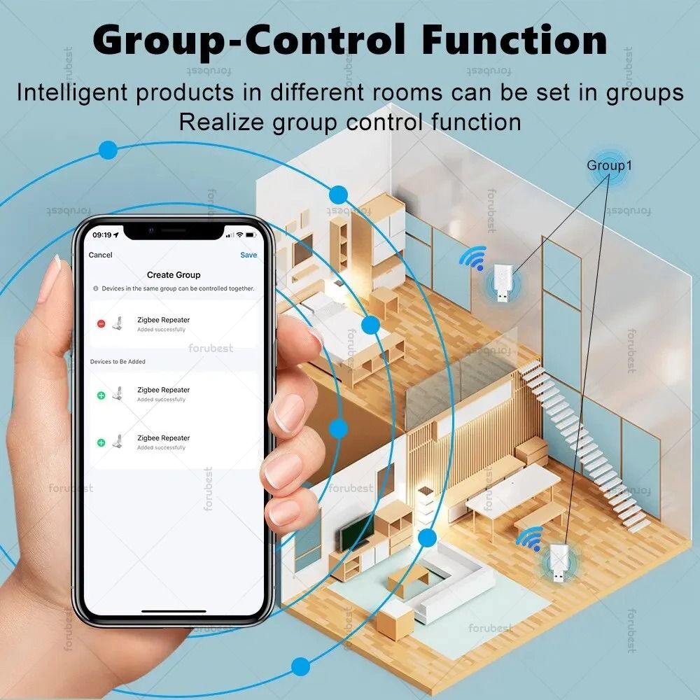 Mini ZigBee USB Signal Repeater For Smart Home Devices 3