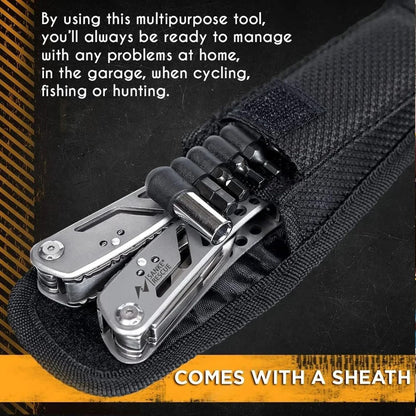 24in1 Multitool Pliers With Knife Screwdriver And Survival Tools 5