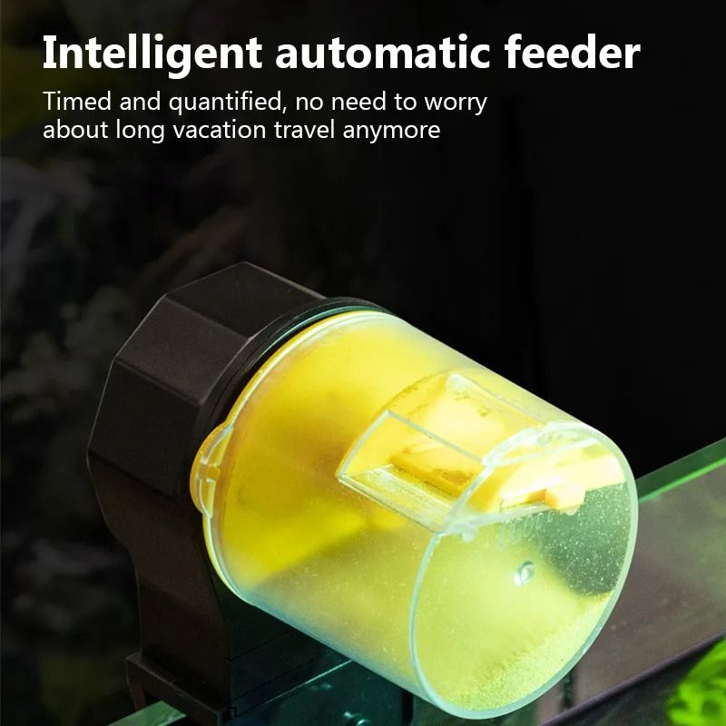 Automatic Fish Tank Feeder Intelligent Large Capacity Aquarium Feeder 4