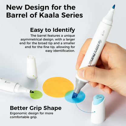 Ohuhu Kaala Alcohol Art Markers Dual Tip Refillable Marker Pen Set For Sketching Manga Drawing  Sch 3
