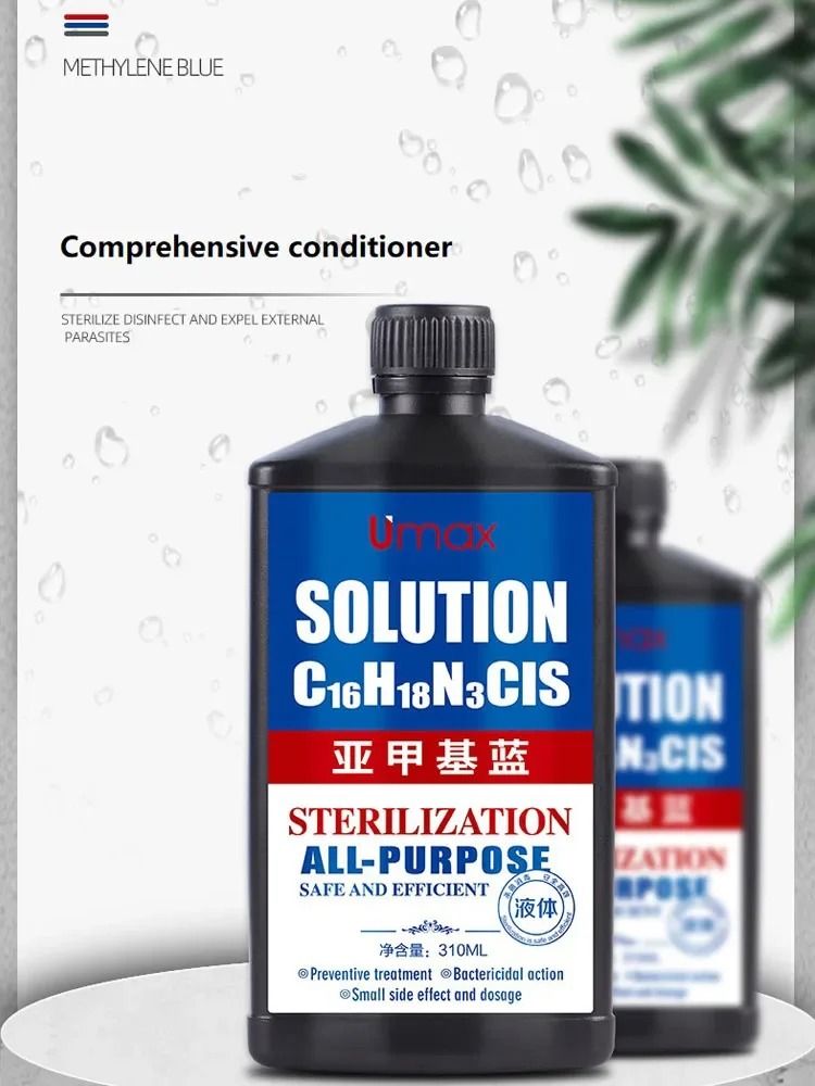 Methylene Blue Solution For Aquarium Fish Treatment 310ml 1