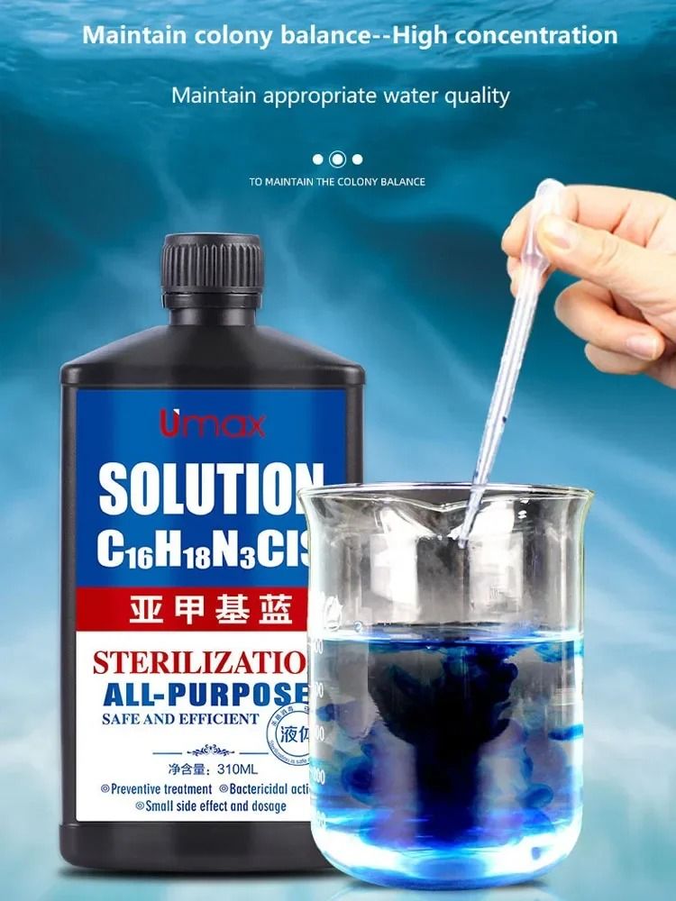 Methylene Blue Solution For Aquarium Fish Treatment 310ml 4