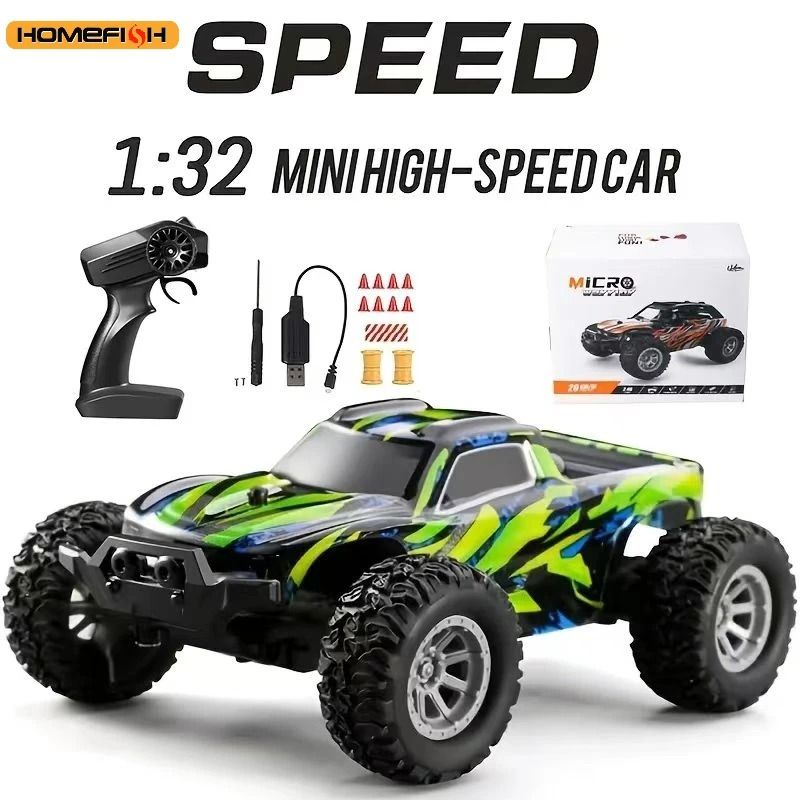 Mini Remote Control Off Road Car 132 Scale Drift RC Vehicle for Kids