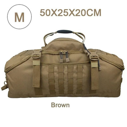 Large Tactical Duffle Backpack 30L 45L 80L Outdoor Travel And Camping Bag 11