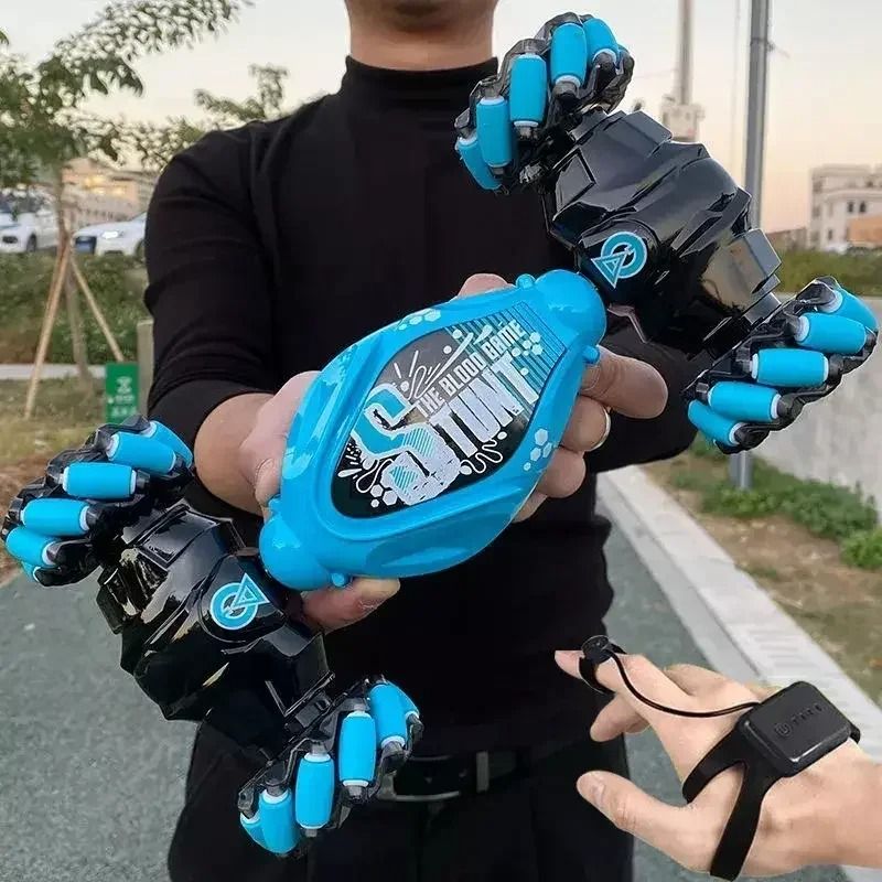 4WD Stunt Drift Car Remote Control Gesture Induction LED Twist Toy 5