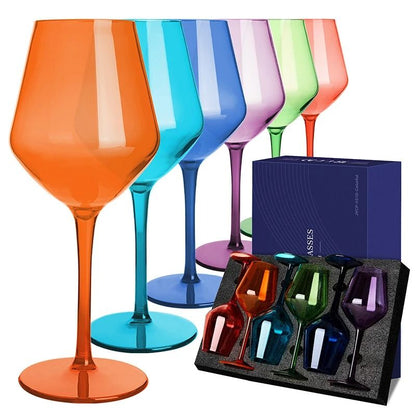 Unbreakable Tritan Wine Glass Set Dishwasher Safe And Reusable 1