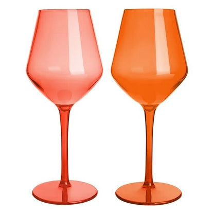 Unbreakable Tritan Wine Glass Set Dishwasher Safe And Reusable 15