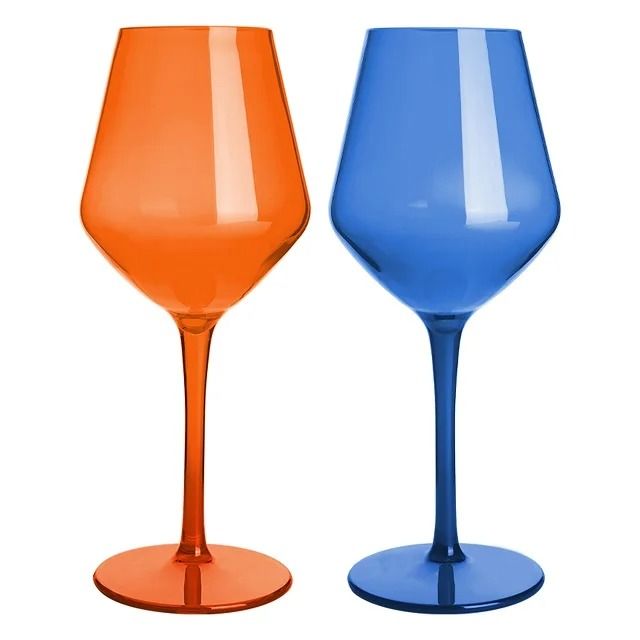 Unbreakable Tritan Wine Glass Set Dishwasher Safe And Reusable 6