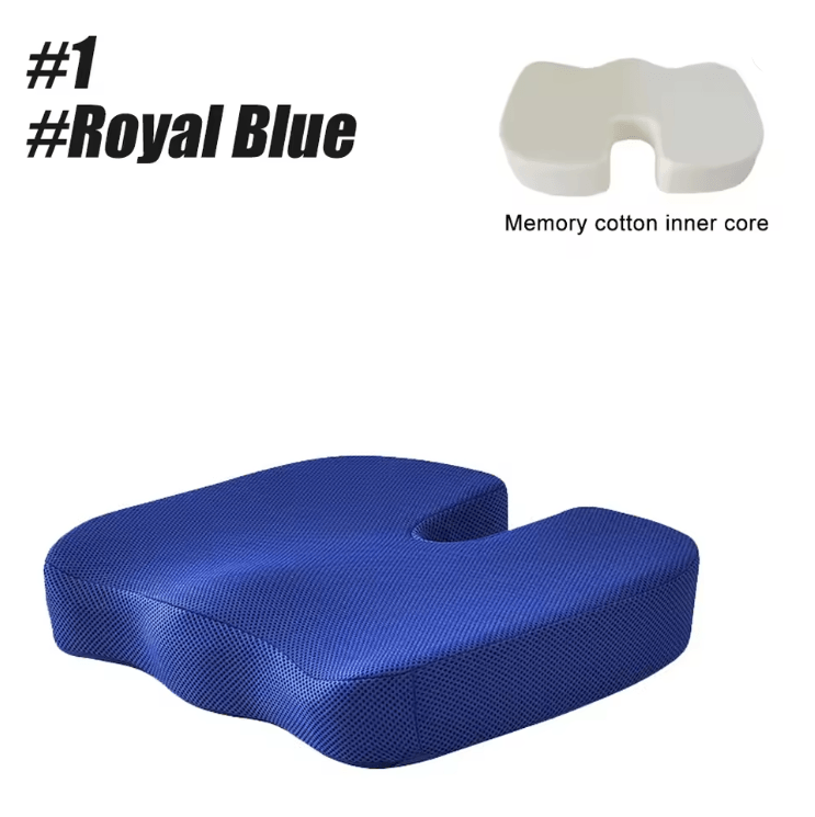 Memory Foam Coccyx Seat Cushion U Shaped Pillow For Office Chair And Car 7