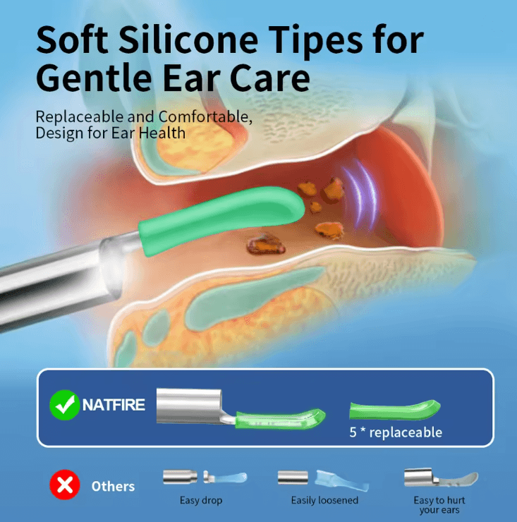 Wireless Ear Cleaner With Camera Rechargeable Otoscope Wax Removal Tool 3