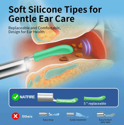 Wireless Ear Cleaner With Camera Rechargeable Otoscope Wax Removal Tool 3