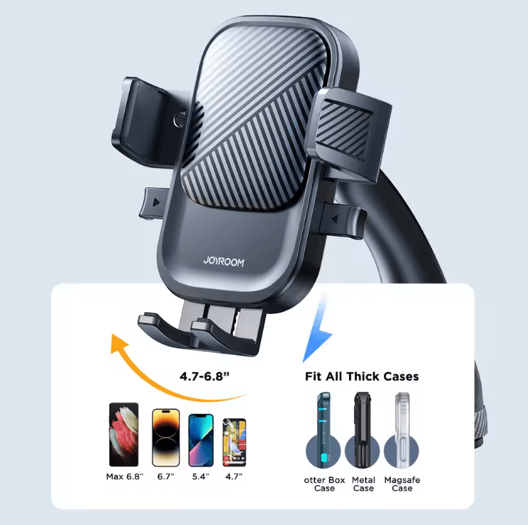 Joyroom Car Phone Holder With Strong Suction And 360 Degree Rotation 3