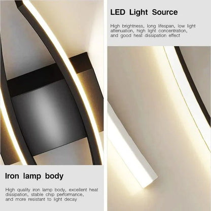Modern Minimalist LED Wall Light Up And Down Indoor Lamp 4