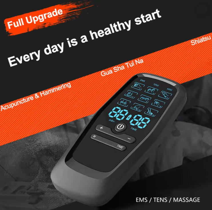Electric Muscle Stimulator With EMS TENS Therapy For Pain Relief And Massage 2