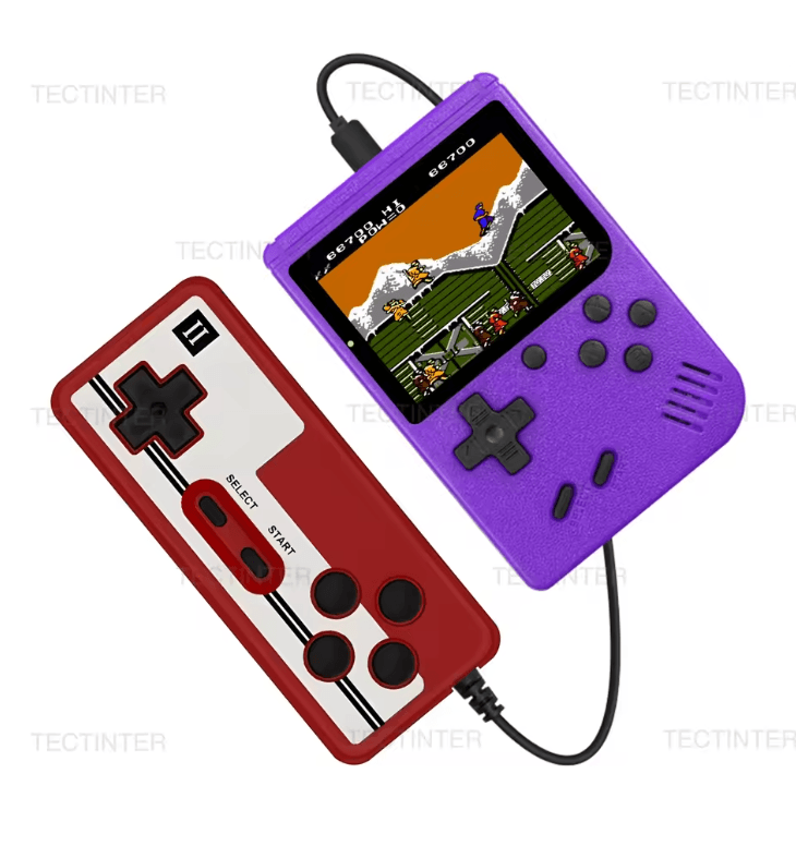Retro Handheld Game Console With 500 Built In Games And AV Output 5