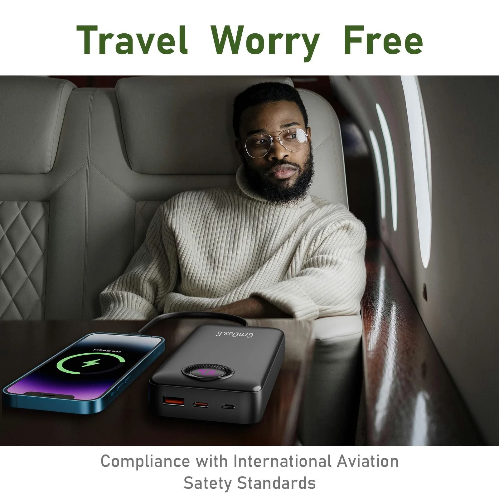 20000mAh Fast Charging Power Bank 225W With Multiple Outputs 2