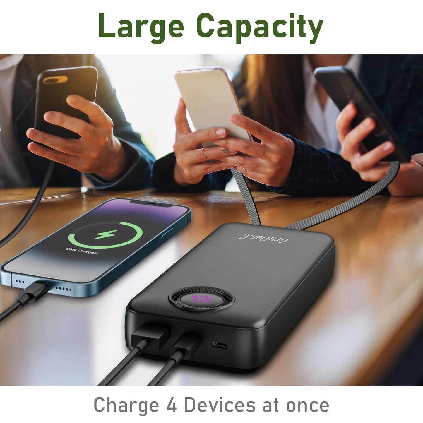20000mAh Fast Charging Power Bank 225W With Multiple Outputs 3