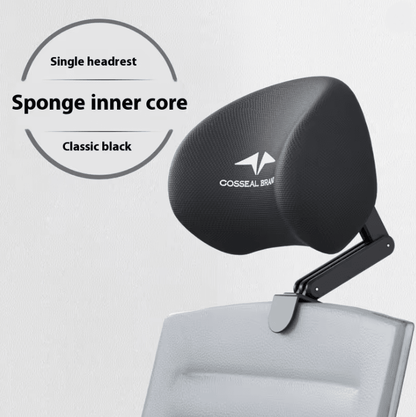 Ergonomic Office Chair With Adjustable Headrest And Lumbar Support Cushion 3