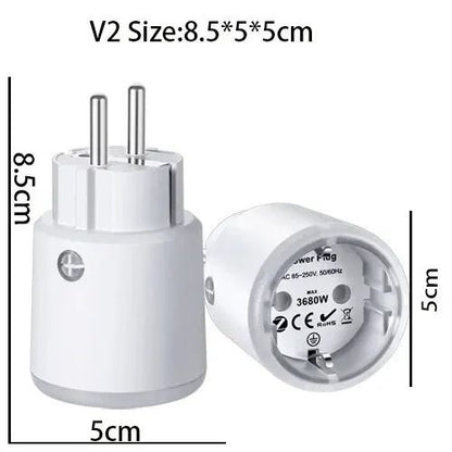 Smart Zigbee Plug Socket With Energy Monitoring And Timer Control 5