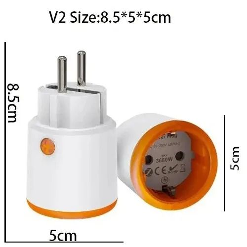 Smart Zigbee Plug Socket With Energy Monitoring And Timer Control 7