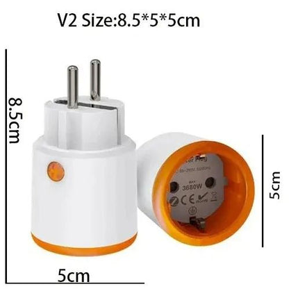 Smart Zigbee Plug Socket With Energy Monitoring And Timer Control 7