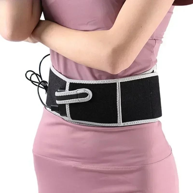 USB Heating And Massage Waist Belt For Back Pain Relief 2