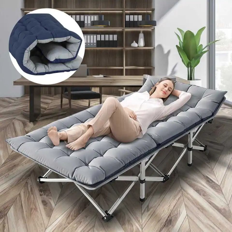Heavy Duty Folding Camping Cot with Portable Design