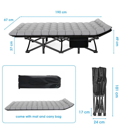 Heavy Duty Folding Camping Cot With Portable Design 5