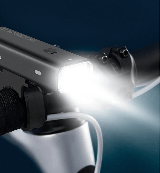ROCKBROS 600 Lumens USB C Rechargeable Bike Headlight Waterproof LED Cycling Front Lamp