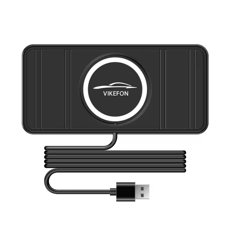 Wireless Car Charger Pad 120W Fast Charging Silicone Stand For IPhone Samsung Xiaomi Huawei 8